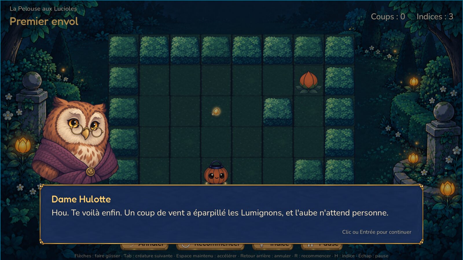 Premier envol, avec Dame Hulotte
